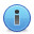 Get Info Blue Button Icon